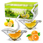 Kitchen Home Slip Tool Press Lemon Squeezer Fruit Mini Manual Juicer Bird Shape Transparent Portable For Orange Lemon Manual Juicer