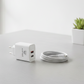 3pcs Marten Power Bank, Charger And Charging Cable Super Fast Charge Set 20000 Mah Power Bank 38w Fast Charge