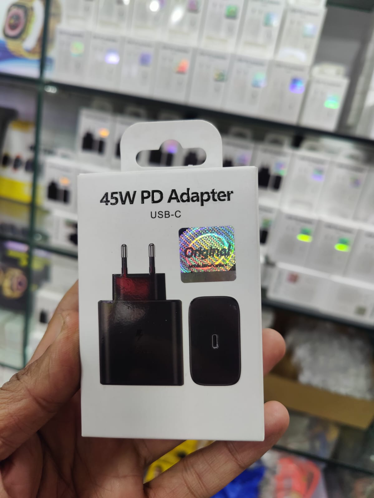 Samsung 45W PD Power Adapter High Power Delivery Charging Adapter For Efficient And Reliable Charging without cable