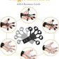 Adjustable Finger Strengthener Hand Grip Trainer – 13LB to 21LB Resistance, Finger Exerciser for Guitar, Fitness & Rehab