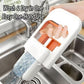 Foldable Desktop Mini Sponge Mop | Portable Wet & Dry Cleaning | Self‑Squeezing Mop for Kitchen, Bathroom, Car & Glass