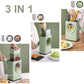 Multi-Function Vegetable Cutter & Slicer with Stainless Steel Blades – Manual Vegetable Chopper