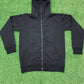 Balaclava Ninja Zipper Hoodie Jacket For Men – Comfy Fashion black L