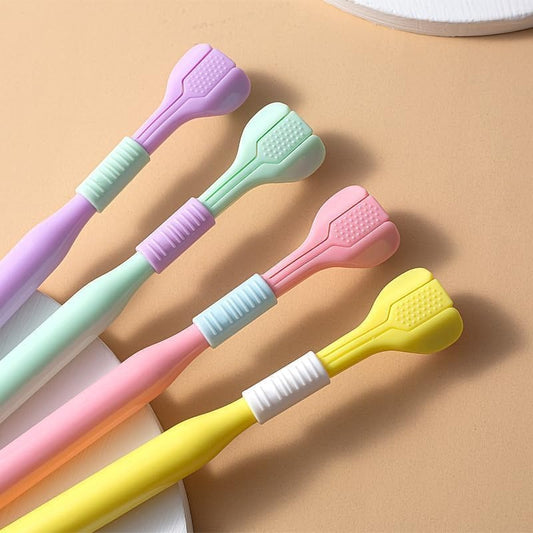 three sided toothbrush, ultra soft toothbrush, soft bristle toothbrush, gentle toothbrush, teeth cleaning brush, oral care toothbrush, safety toothbrush, sensitive teeth toothbrush, gum care toothbrush, adult toothbrush, family toothbrush, pack of 2 toothbrush, dental hygiene product, daily oral care, plaque cleaning toothbrush, whitening toothbrush, comfortable grip toothbrush, premium toothbrush, personal care product, bathroom essentials, trending oral care product, best selling toothbrush, pakistan oral