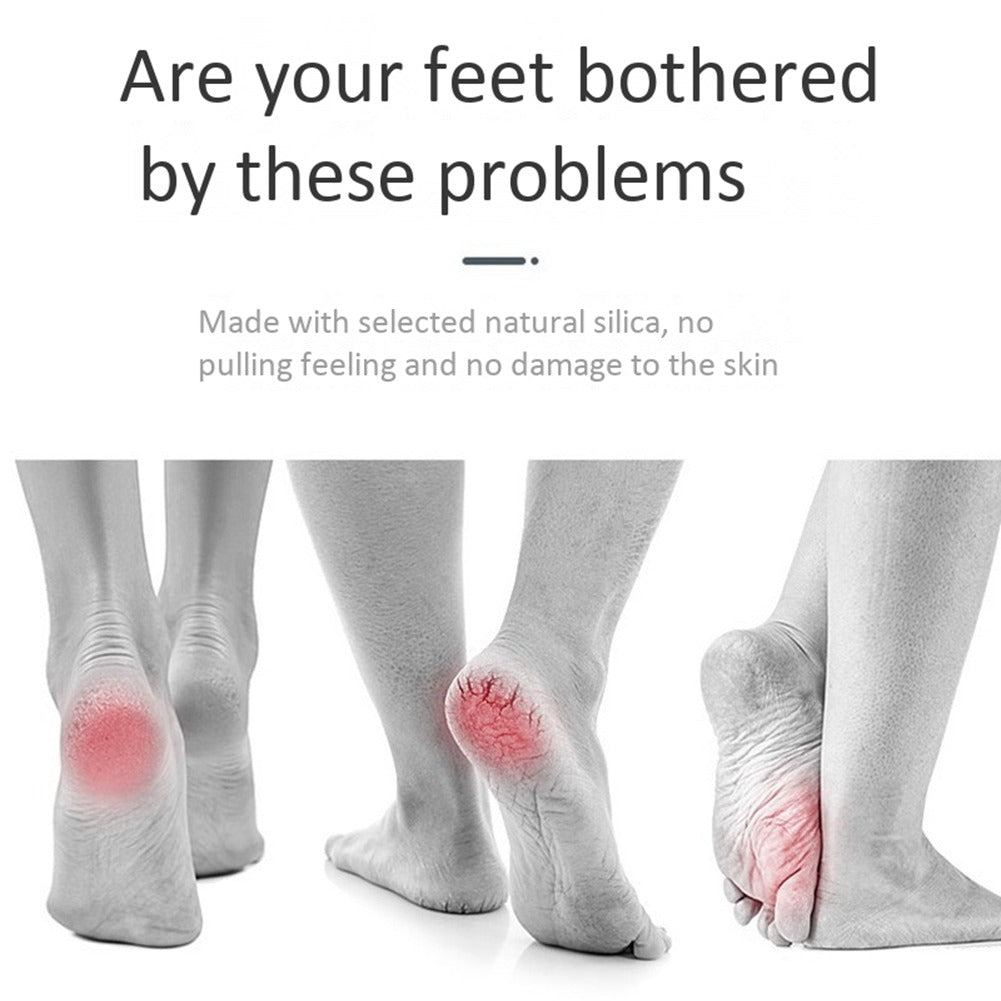Electric Back Callus Remover with Built-In Vacuum – Rechargeable Foot Grinder for Dead Skin, Cracked Heels & Calluses