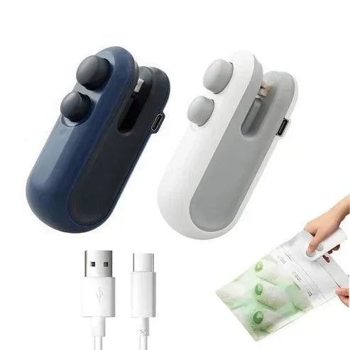 Portable Mini Sealer For Plastic Bags | Handheld Heat Sealing Machine