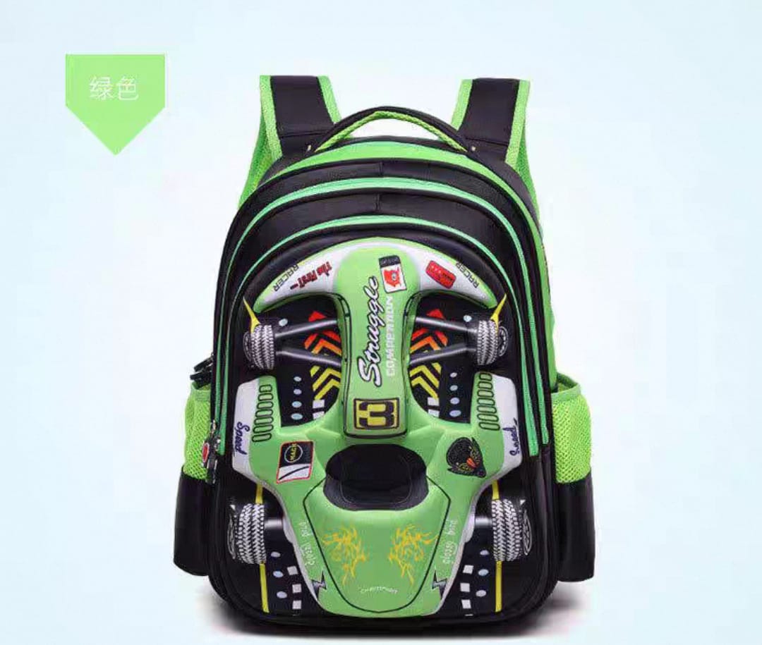 Schoolbag New Car Design | Primary School Backpack for Boys | Durable Children’s Student Bag