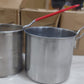 Stainless Steel 1200Ml Deep Fryer Pot with Strainer – Heavy-Duty Frying Pan