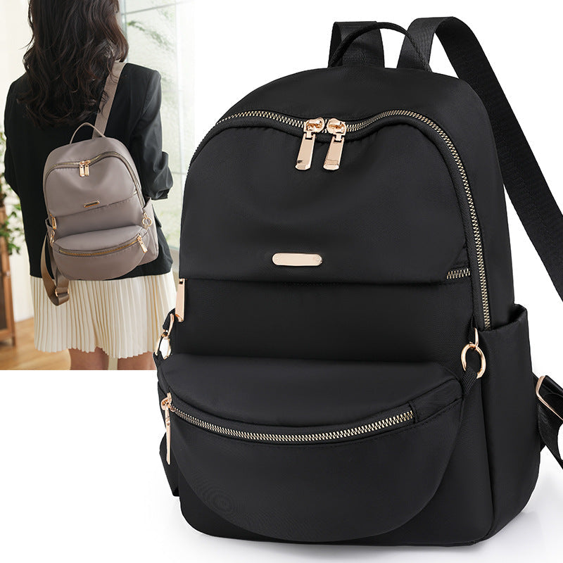 Fashion Women’s Travel Backpack | Stylish Large Capacity | Detachable Small Bag Included | Black