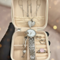 Elegant Heart & Stone 5-Piece Women’s Jewelry Gift Set ~ Imported