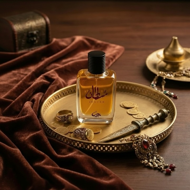 Sultan Perfume 50ml – Long Lasting Luxury Fragrance With Rich Oriental Aroma | Red