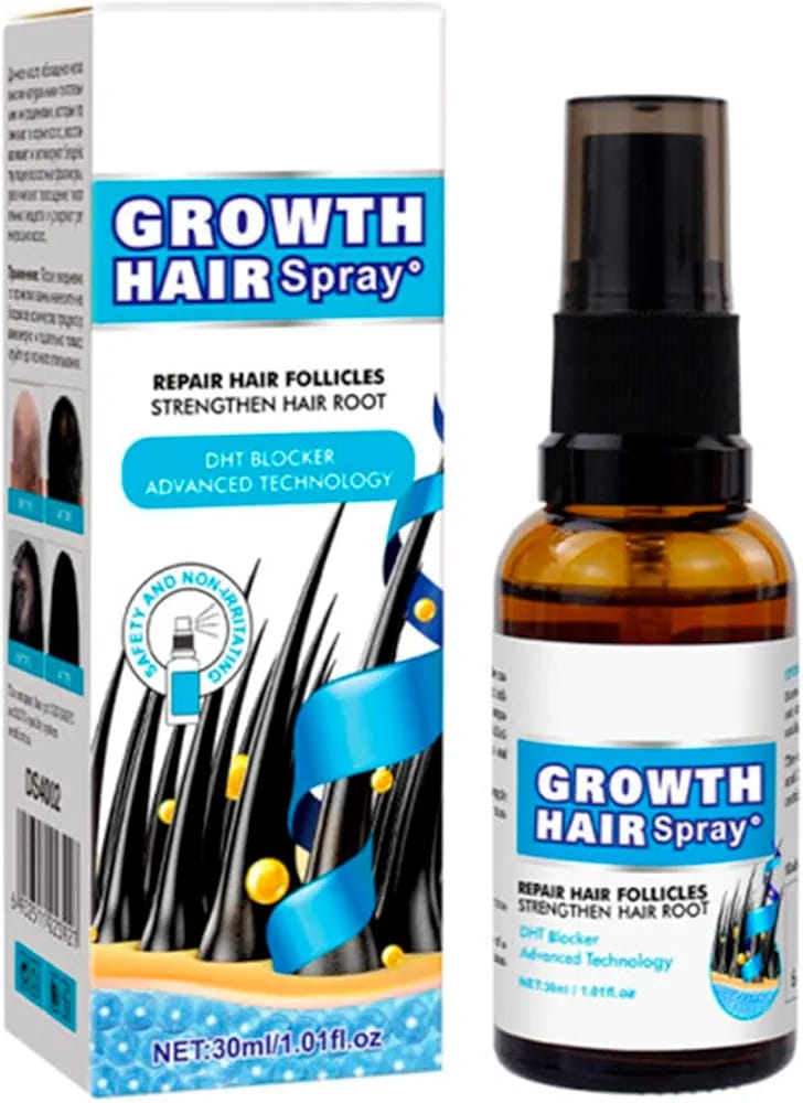 Disaar Vegan Ginseng Root Hair Growth Spray 30ml (DS4002) | Natural Hair Strengthener & Anti-Hair Loss Treatment