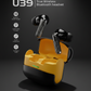 U39 True Wireless Bluetooth 5.1 Earbuds – Premium Plating Design - Black
