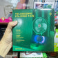Rechargeable Portable Telescopic Folding Table Fan – 3-Speed Adjustable Desk Fan (Random Color)
