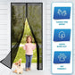 Premium Quality Mosquito Magic Mesh Set With 20 Wood Tacks 12 Hocks And 2 Mesh Panels 83x19.5 Inches