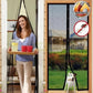 Premium Quality Mosquito Magic Mesh Set With 20 Wood Tacks 12 Hocks And 2 Mesh Panels 83x19.5 Inches