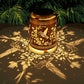 Hummingbird Solar Lanterns Garden Decor Birthday Gifts for Women Mon Grandma Metal Hanging Solar Lights Waterproof Outdoor Decoration for Outside LED Lanterns for Yard Patio Lawn Pathway Landscape