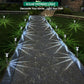 Eyrosa Solar Outdoor Lights, 10 Pack Waterproof Stainless Steel Solar Stake Lights for Pathway Garden Yard Path Walkway Driveway Lawn Patio Outside Decor, Cool White