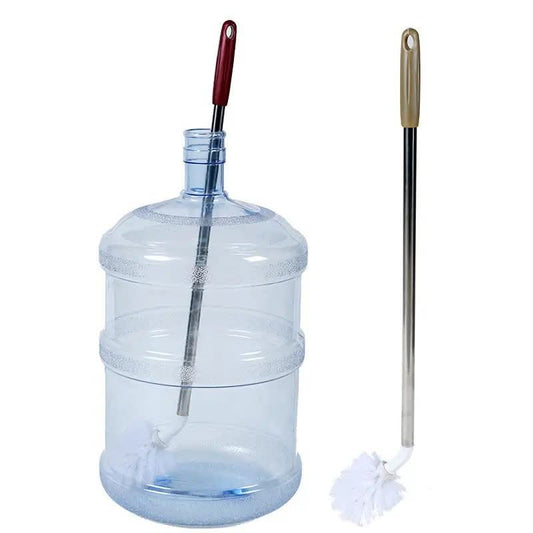 High-Quality Water Bottle Cleaning Brush for 19-Liter Bottles – Durable Bristles & Ergonomic Handle for Hygienic Water Dispenser Maintenance