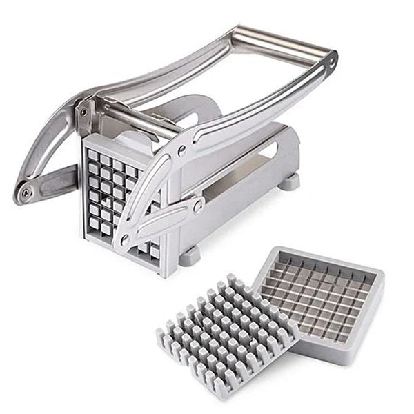 Stainless Steel French Fries Potato Cutter Double Blade High
